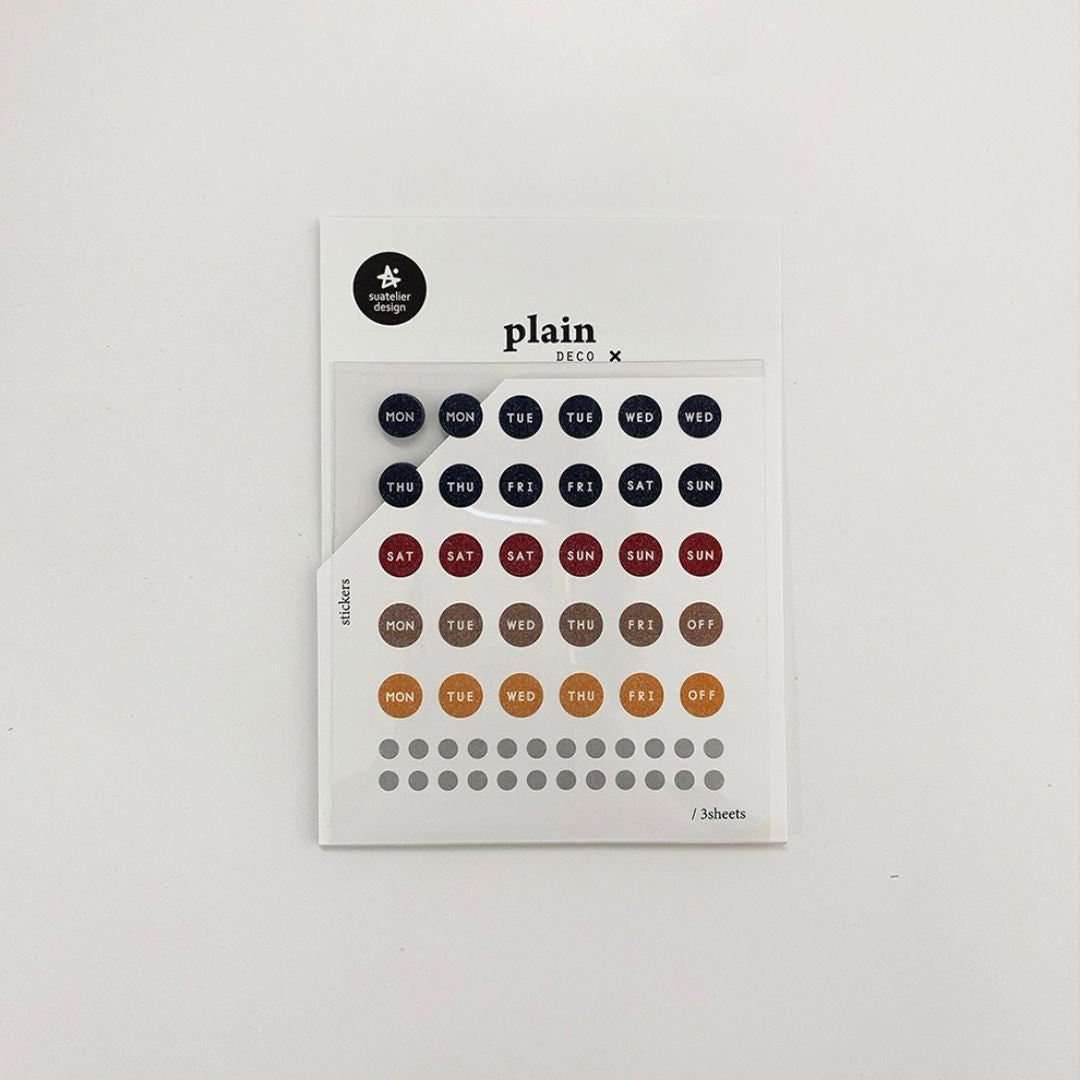 Suatelier Stickers - Plain - 28 - Suatelier