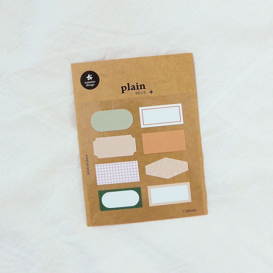 Cute Labels Suatelier Stickers - Plain - 59 - Suatelier