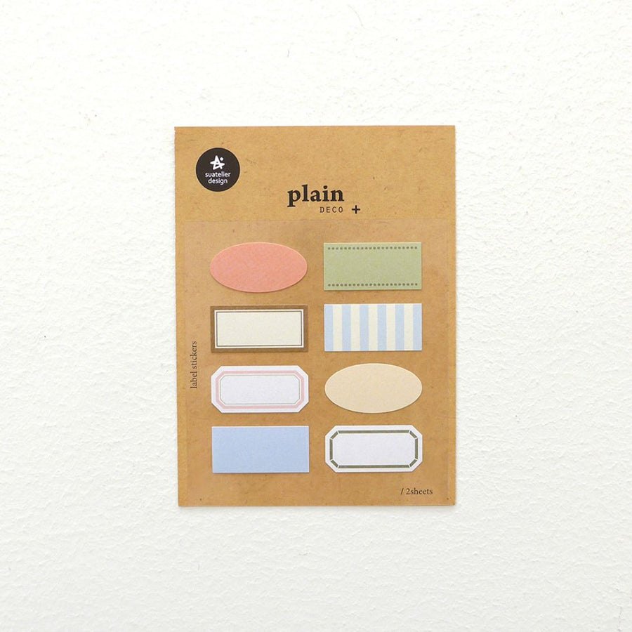 Cute Labels Suatelier Stickers - Plain - 75 - Suatelier