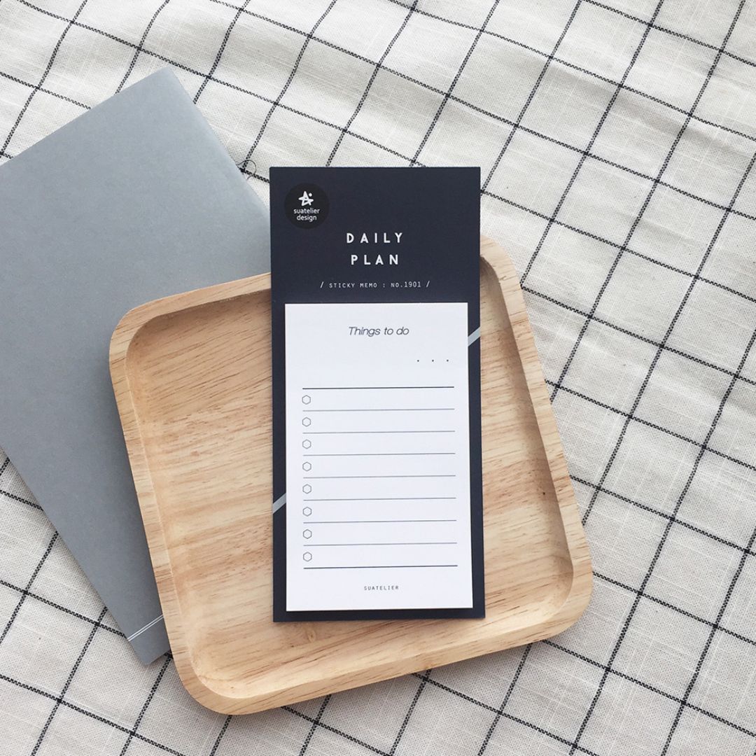 Suatelier Sticky Notes Daily Plan - 01 - Suatelier