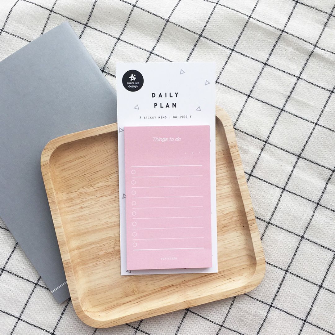 Suatelier Sticky Notes Daily Plan - 02 - Suatelier