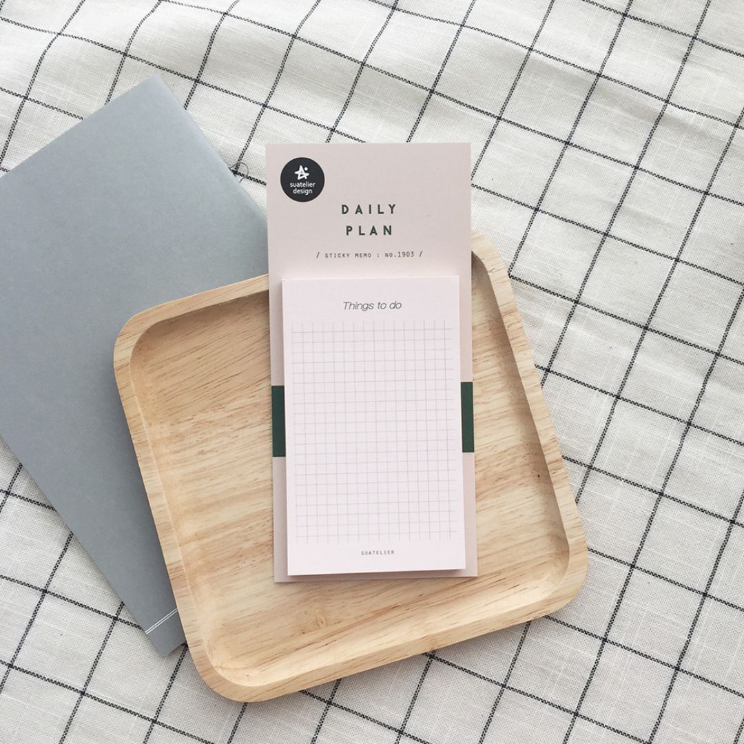 Suatelier Sticky Notes Daily Plan - 03 - Suatelier