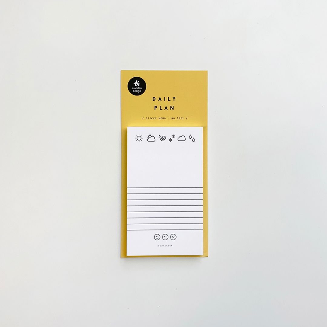 Suatelier Sticky Notes Daily Plan - 08 - Suatelier