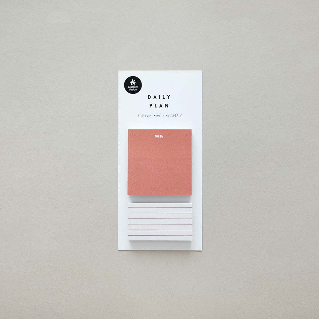 Suatelier Sticky Notes Daily Plan - 21 - Suatelier