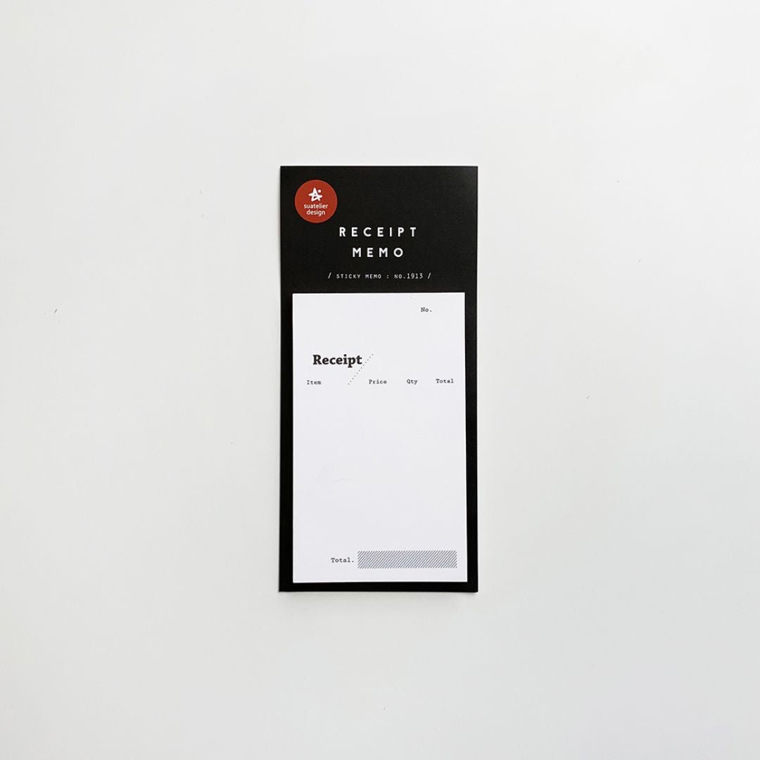 Suatelier Sticky Notes Daily Plan - Receipt - Suatelier