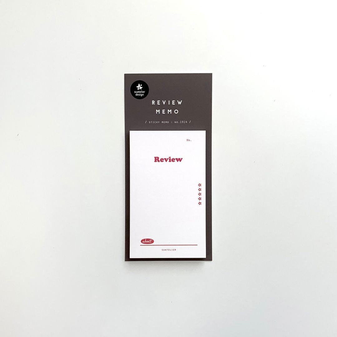 Suatelier Sticky Notes Daily Plan - Receipt - Suatelier