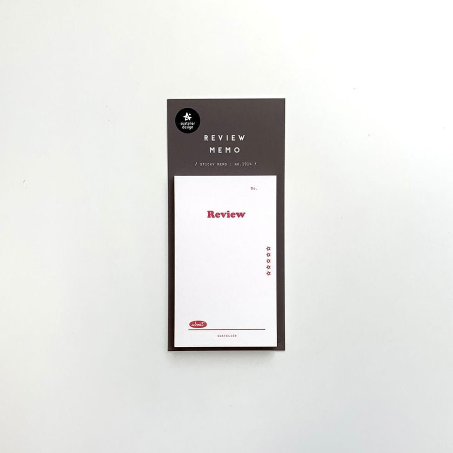 Suatelier Sticky Notes Daily Plan - Receipt - Suatelier
