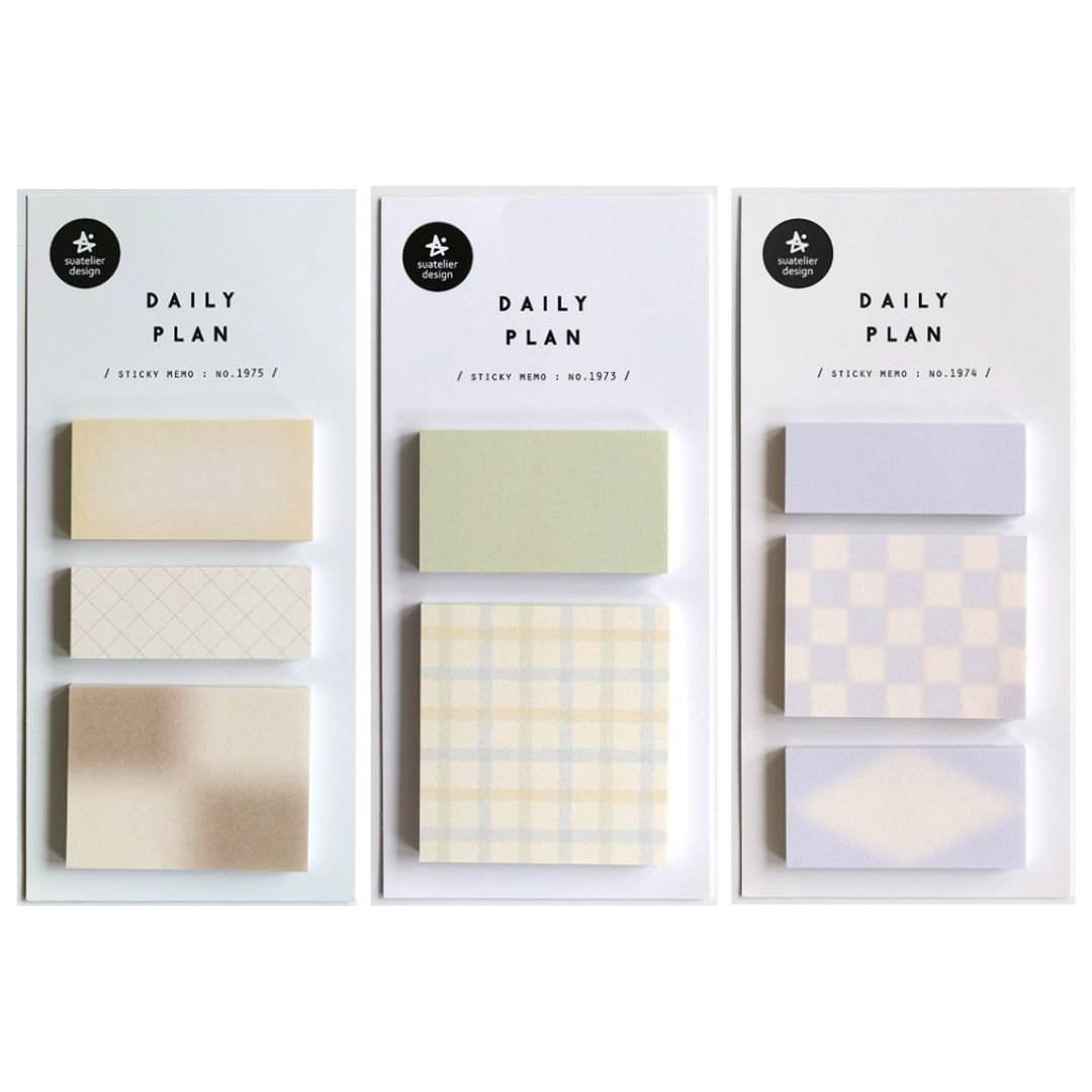 Suatelier Vintage Sticky Notes Daily Plan - 59 - Suatelier