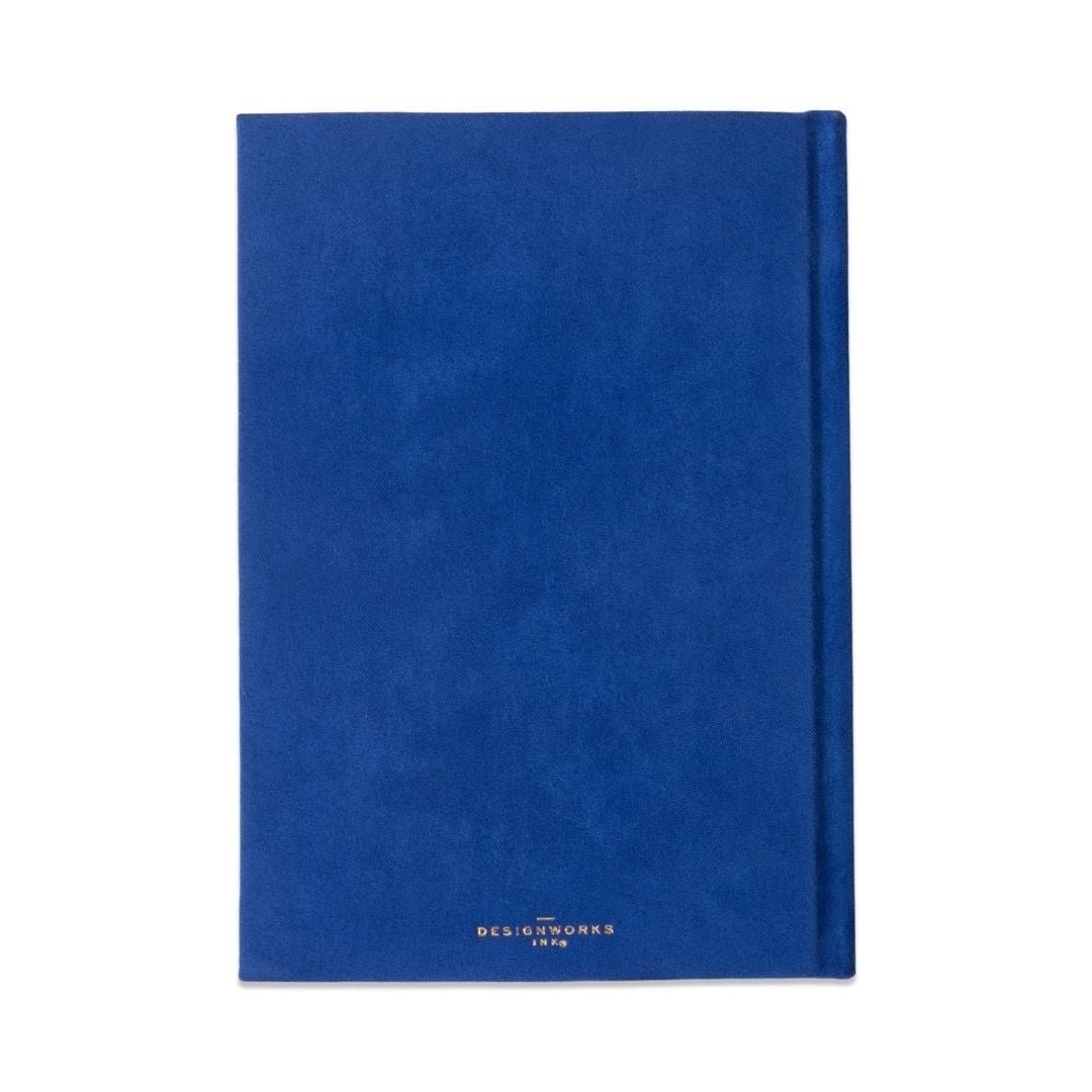 Suedette Hardcover Lined Journal - Avocado - Designworks Collective