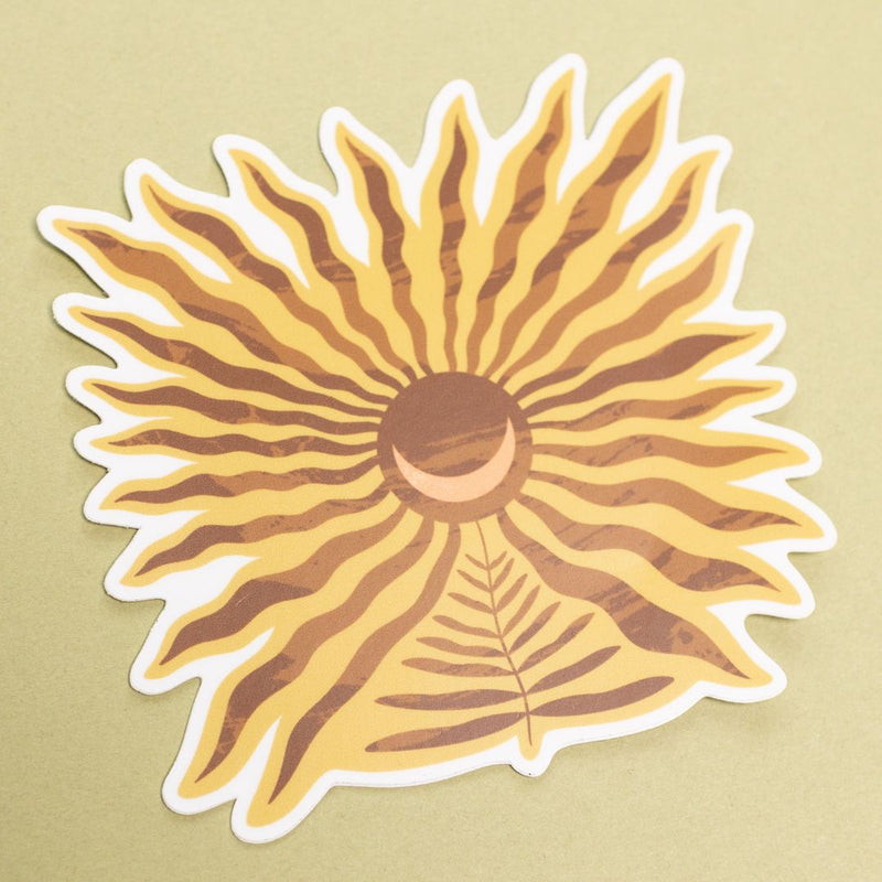 Sunburst Sticker-Stickers-Under the Rowan Trees-
