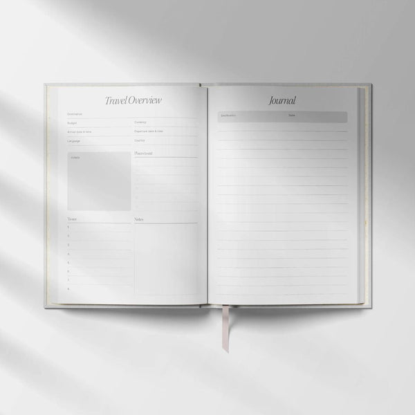 Travel Planner - Adventure Journal-Notebooks-Yop & Tom-Red