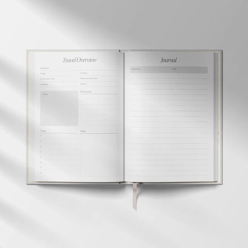Travel Planner - Adventure Journal-Notebooks-Yop & Tom-Red