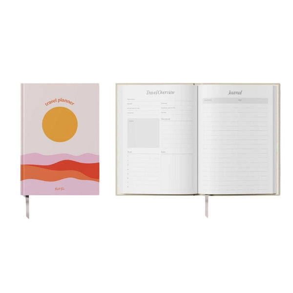 Travel Planner - Adventure Journal-Notebooks-Yop & Tom-Red