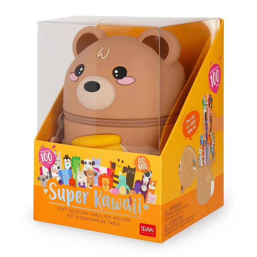 Super Kawaii Teddy Bear Pencilcase Legami - Legami