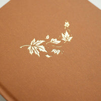 Swirling Leaves Dot Grid A6 Journal - Archer & Olive - Under the Rowan Trees