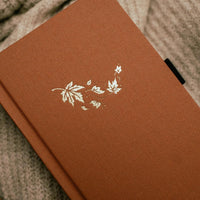 Swirling Leaves Dot Grid A6 Journal - Archer & Olive - Under the Rowan Trees