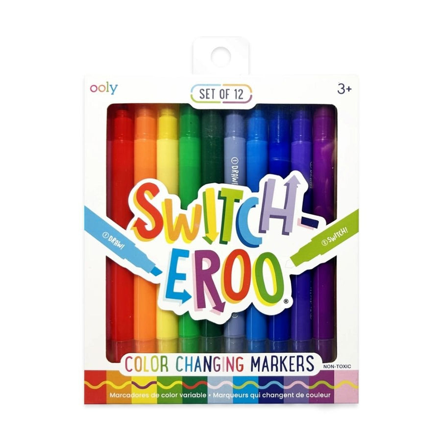 Switch - eroo! Colour - Changing Markers - Set of 12 - Ooly