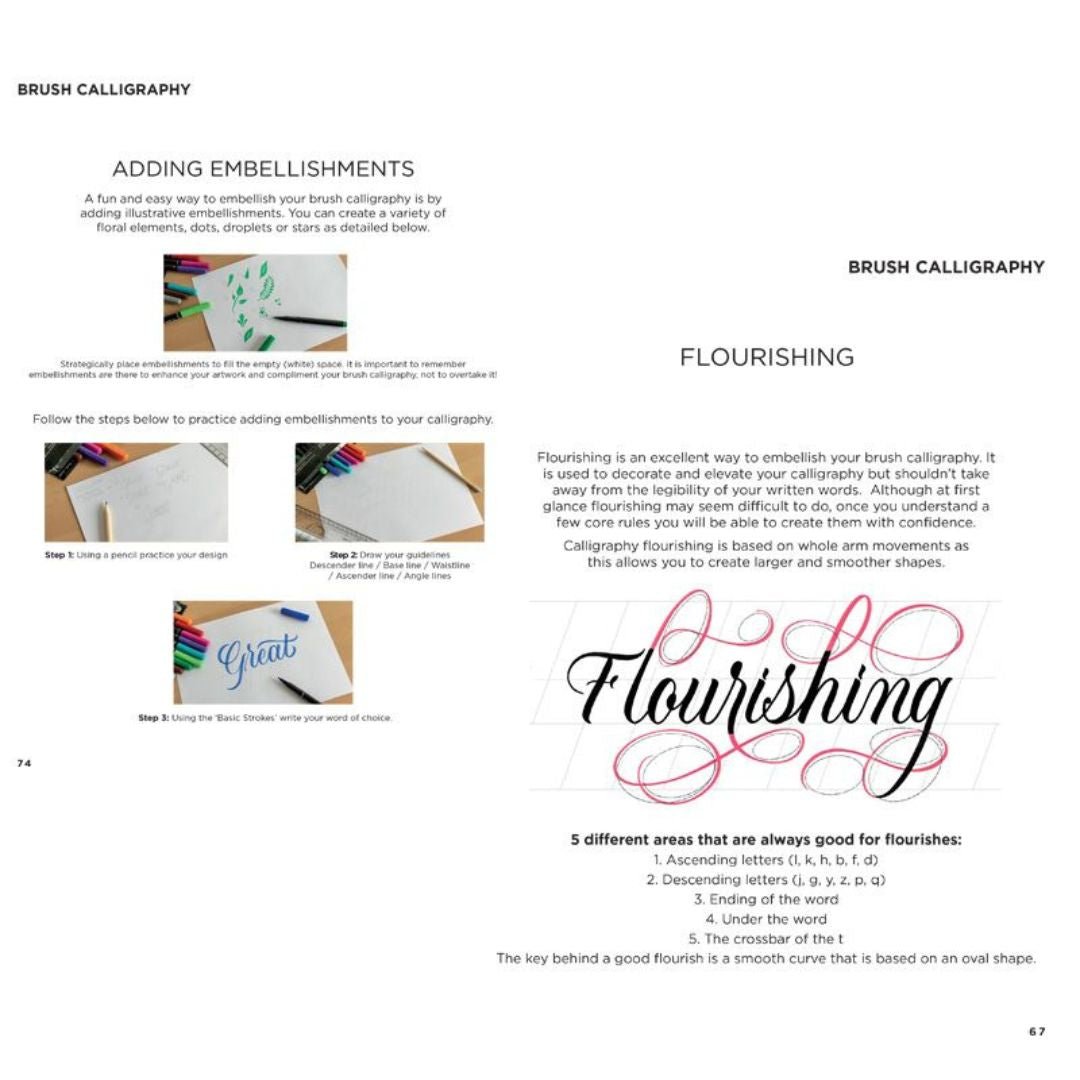 Teach Yourself Calligraphy Class Set - Manuscript