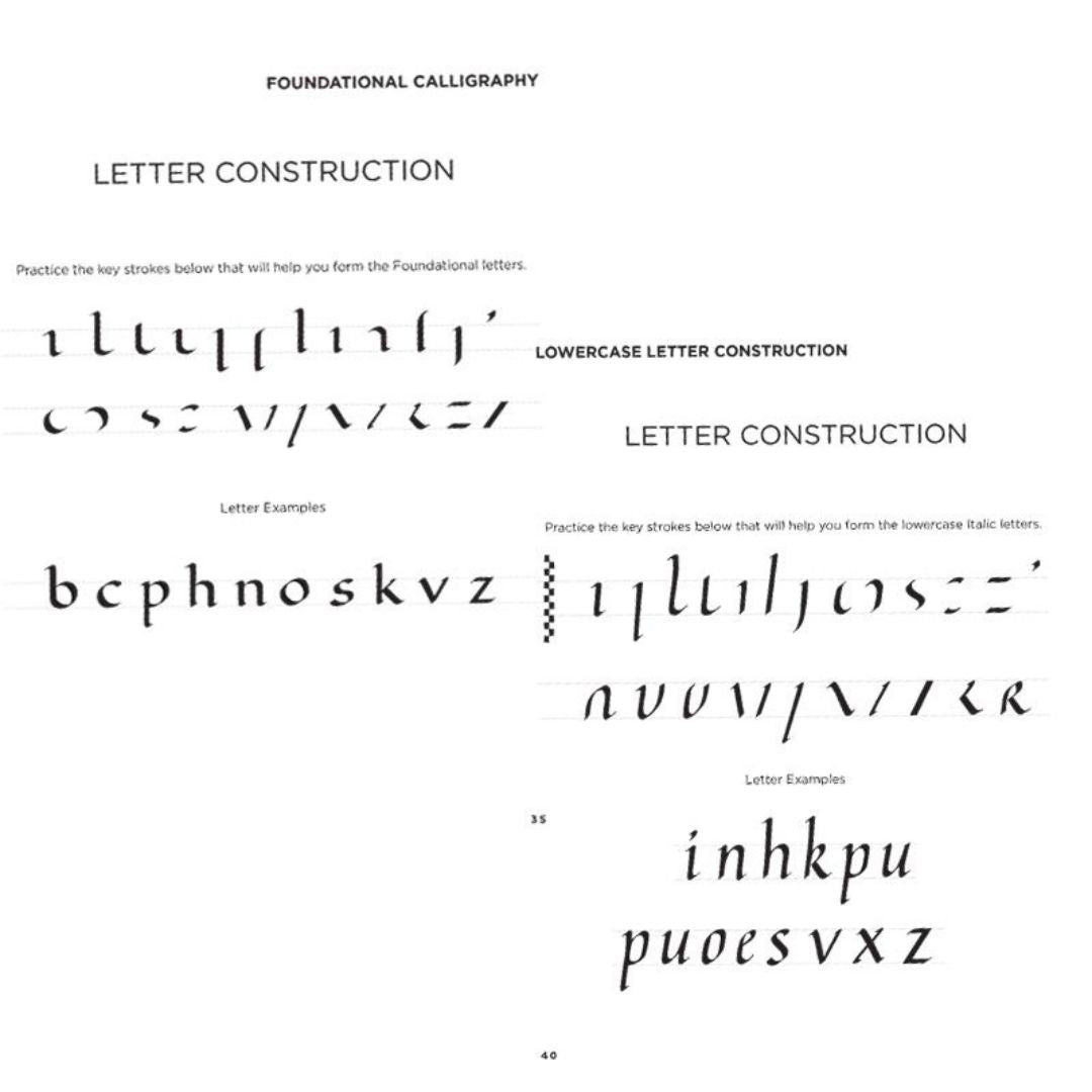 Teach Yourself Calligraphy Class Set - Manuscript