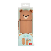 Teddy Bear 2 in 1 Silicone Pencil Case - Legami - Under the Rowan Trees