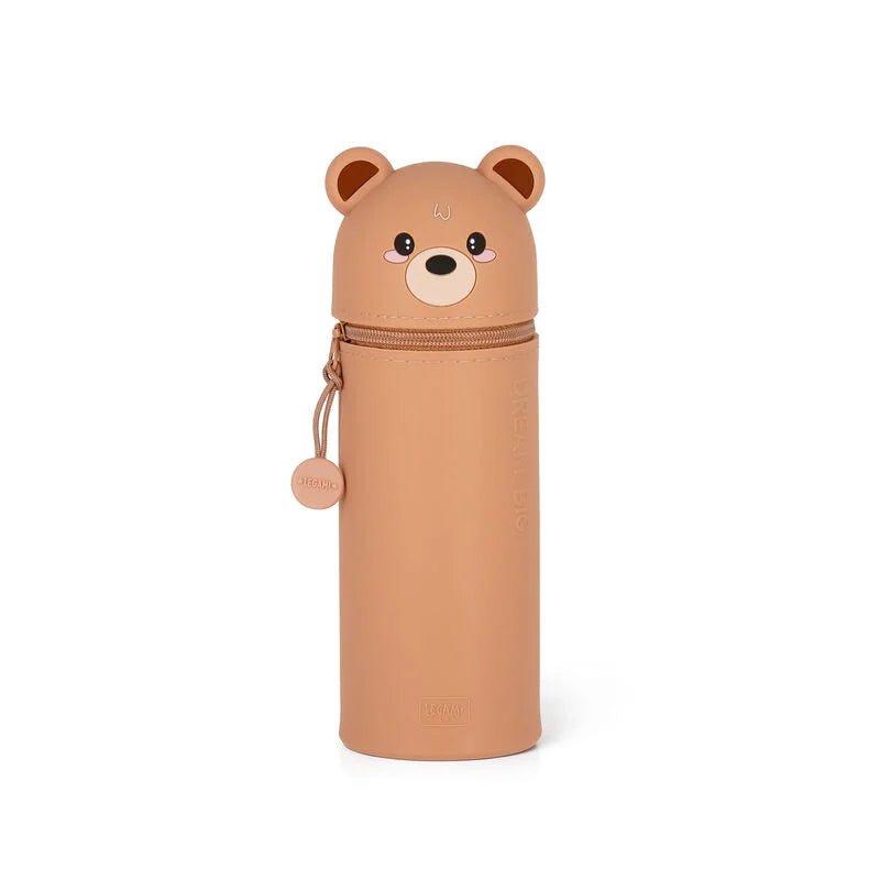 Teddy Bear 2 in 1 Silicone Pencil Case - Legami - Under the Rowan Trees