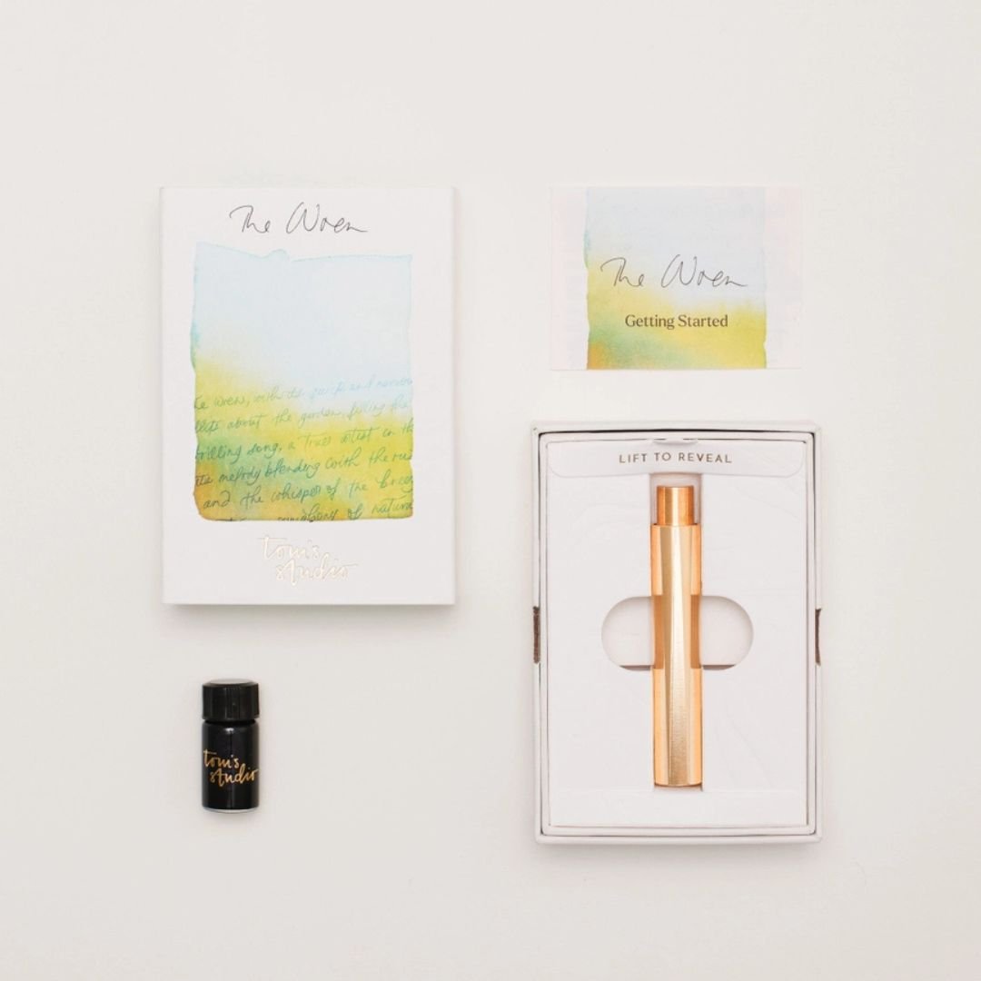 The Brass Wren Refillable Writing Pen - Tom's Studio - Tom's Studio