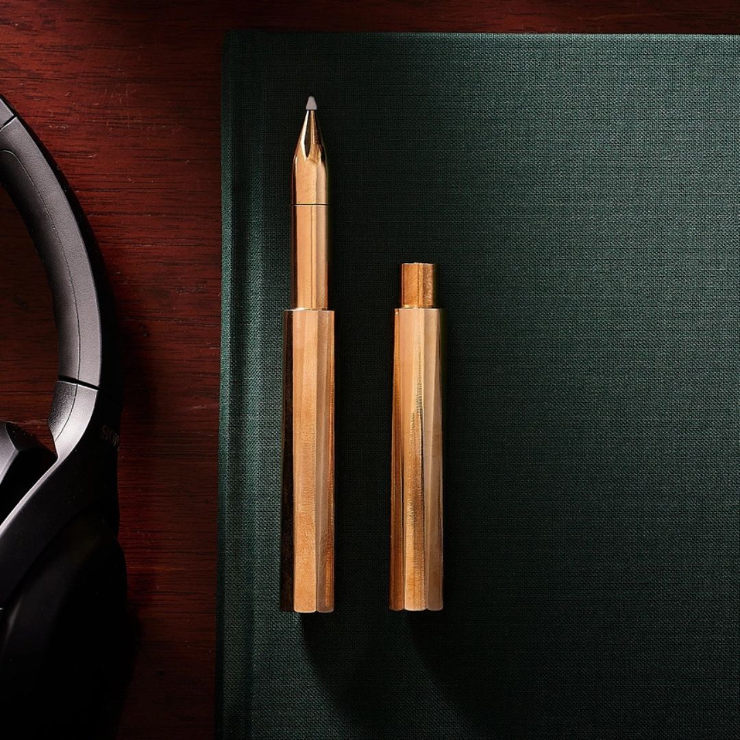 The Brass Wren Refillable Writing Pen - Tom's Studio - Tom's Studio
