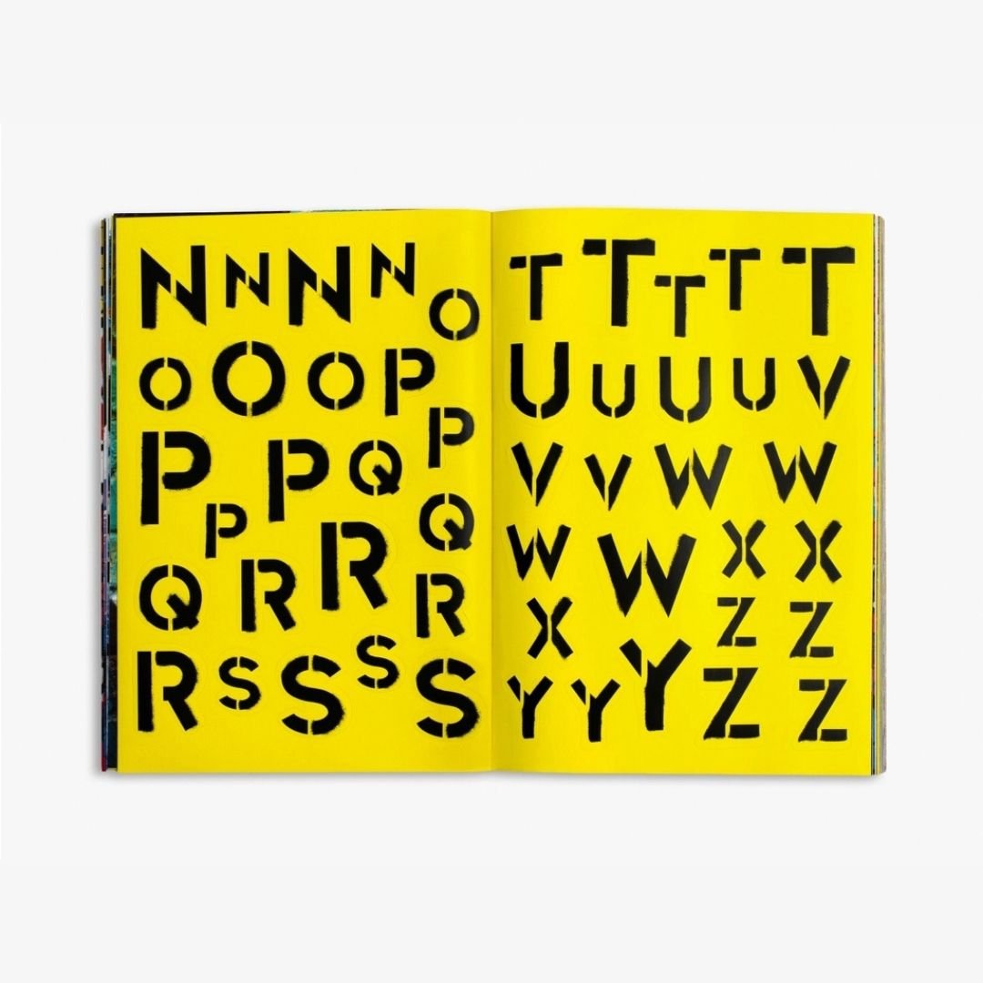 The Graffiti Alphabet Sticker Book - Skittledog