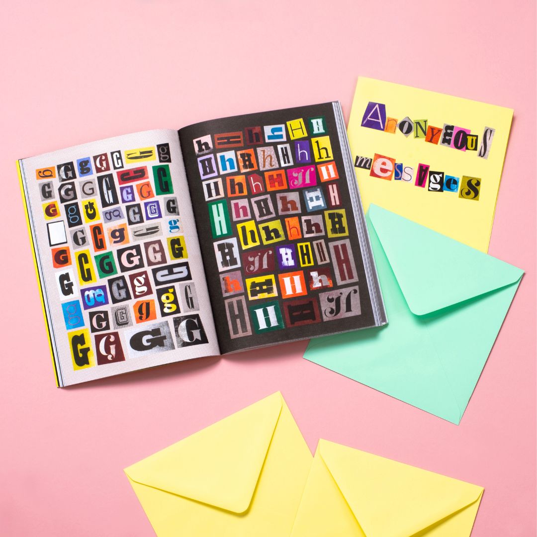 The Ransom Note Sticker Book - Luke Herriott - Skittledog
