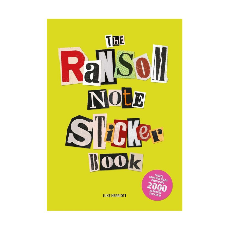 The Ransom Note Sticker Book - Luke Herriott - Skittledog