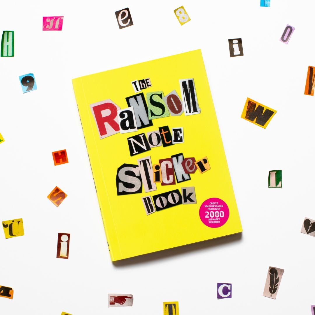 The Ransom Note Sticker Book - Luke Herriott - Skittledog