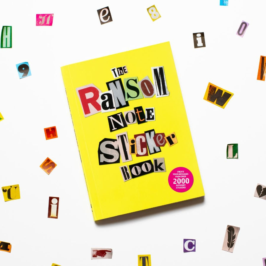 The Ransom Note Sticker Book - Luke Herriott - Skittledog