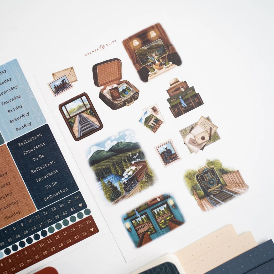 The Scenic Route Journal Kit June 2026 - Archer & Olive - Archer & Olive