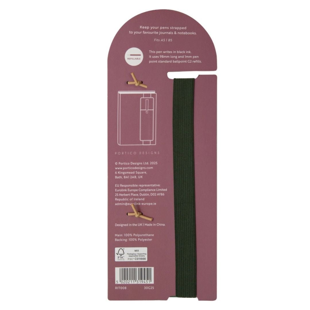 The World is Waiting Pen and Pouch Set - Portico Designs