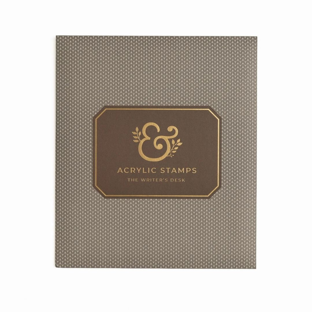 The Writer's Desk Acrylic Stamp Set - Archer & Olive
