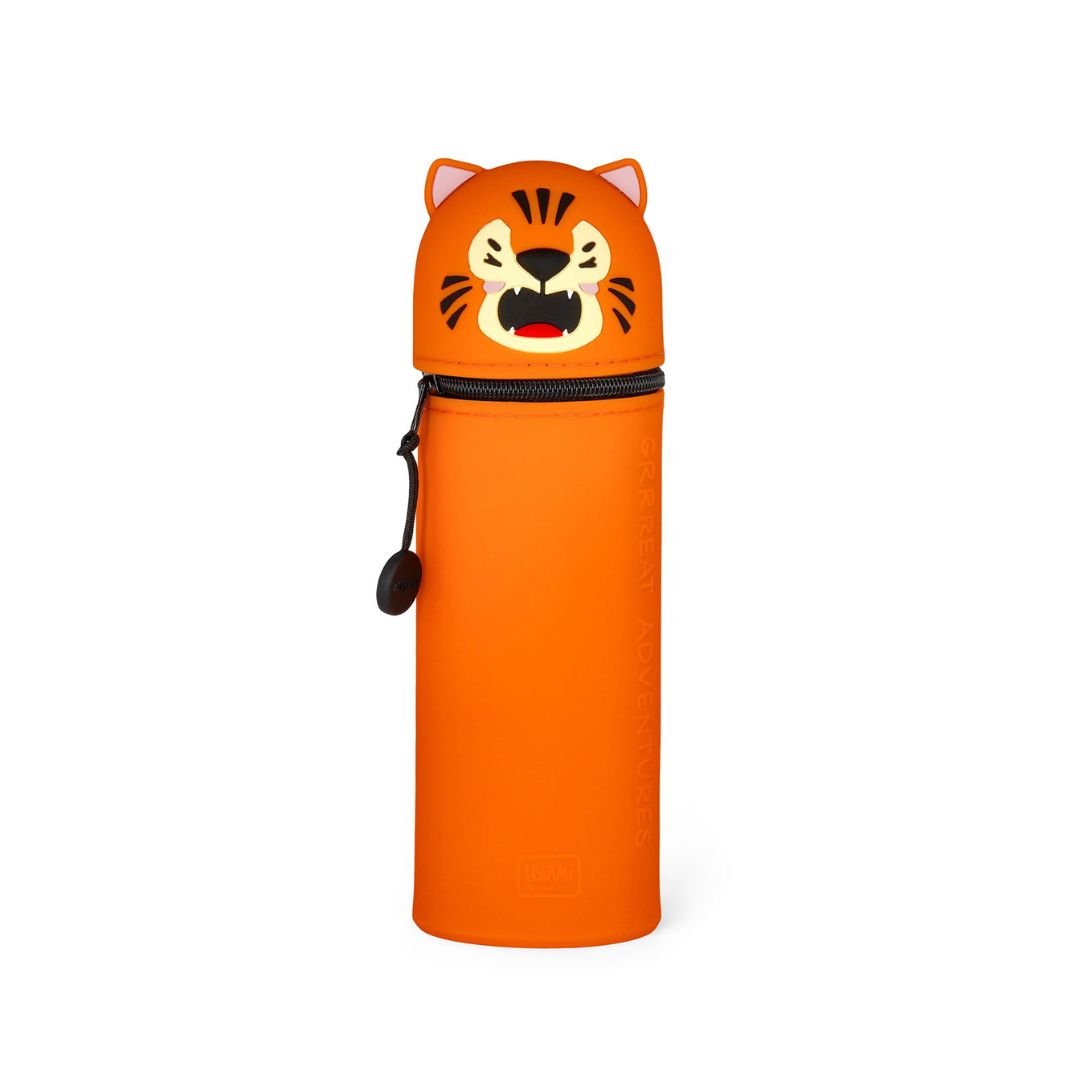 Tiger 2 in 1 Silicone Pencil Case - Legami - Under the Rowan Trees