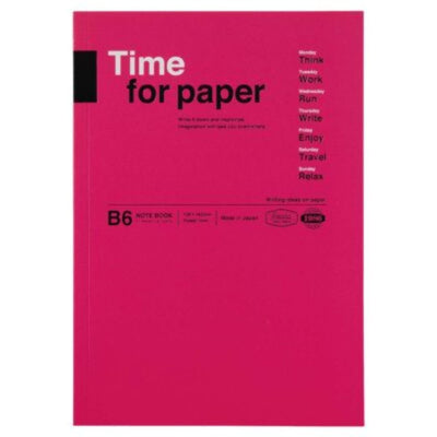 Time for Paper B6 Notebooks-Notebooks-Mark's Inc.-Light Pink