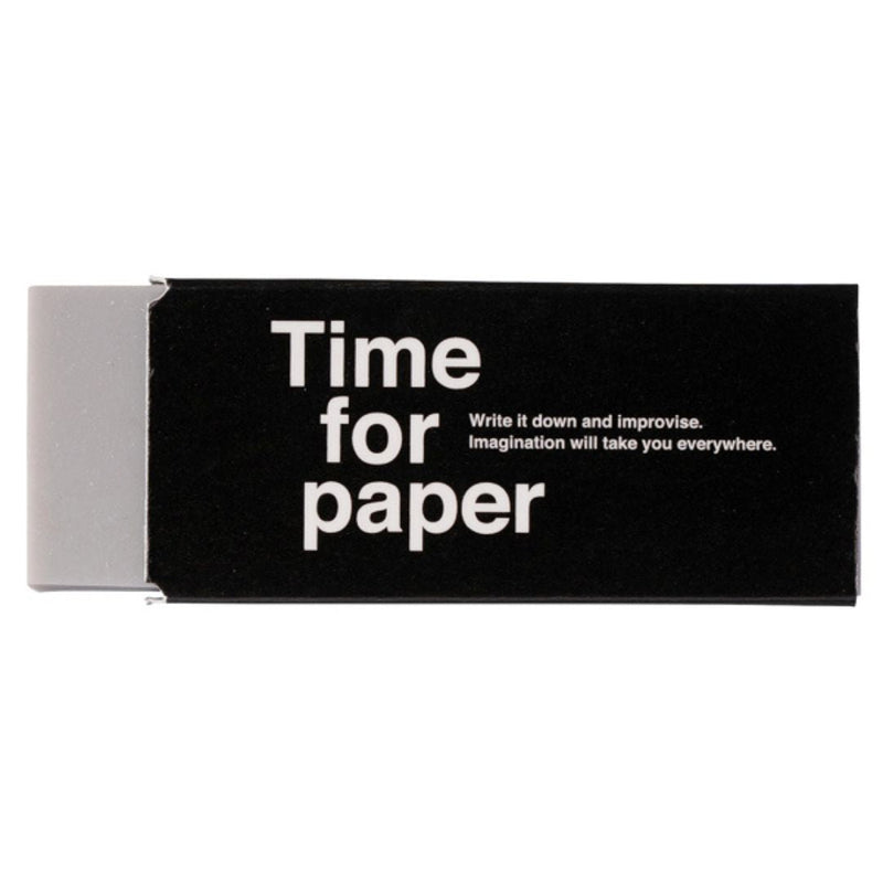 Time for Paper Erasers-Erasers-Mark's Inc.-Black