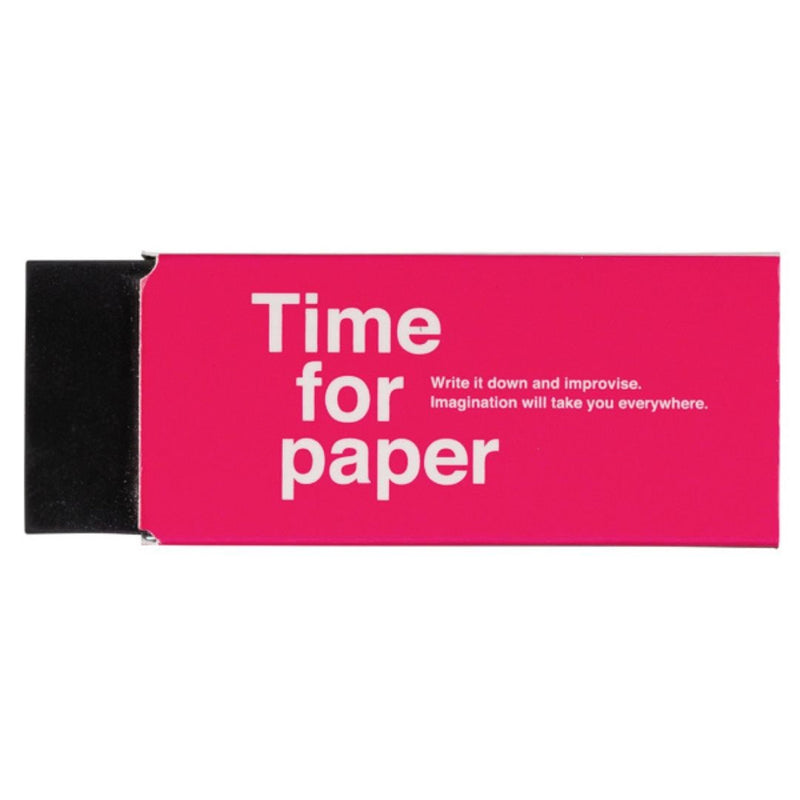 Time for Paper Erasers-Erasers-Mark's Inc.-Pink