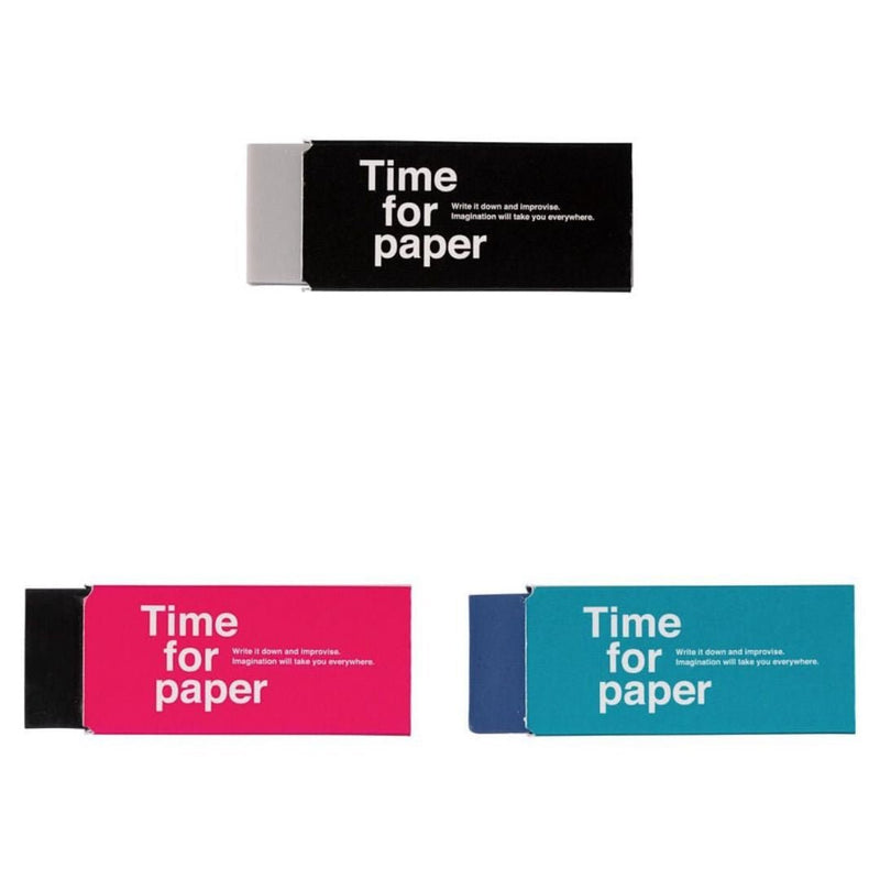 Time for Paper Erasers-Erasers-Mark's Inc.-Turquoise