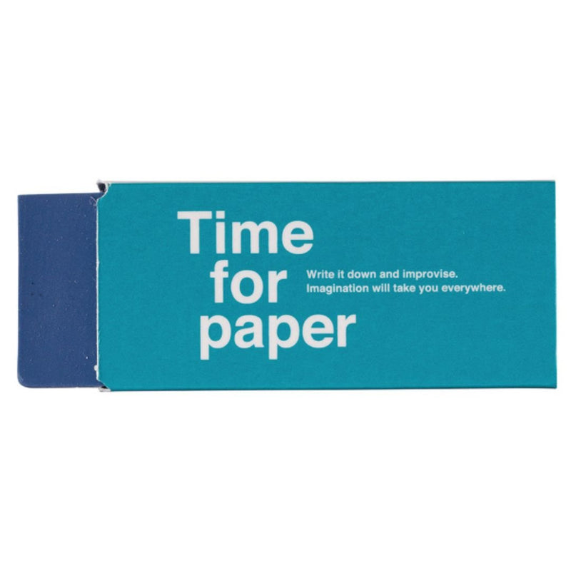 Time for Paper Erasers-Erasers-Mark's Inc.-Turquoise