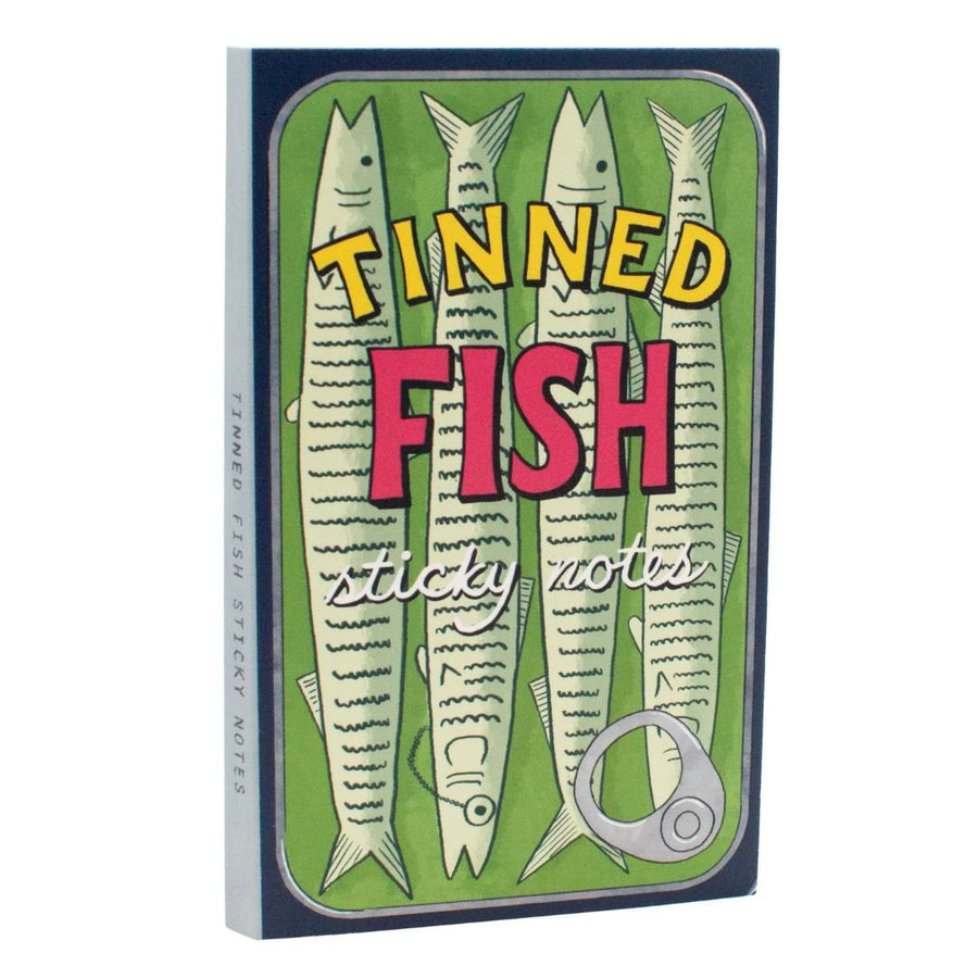 Tinned Fish Sticky Notes Tri-Fold - The Unemployed Philosophers Guild