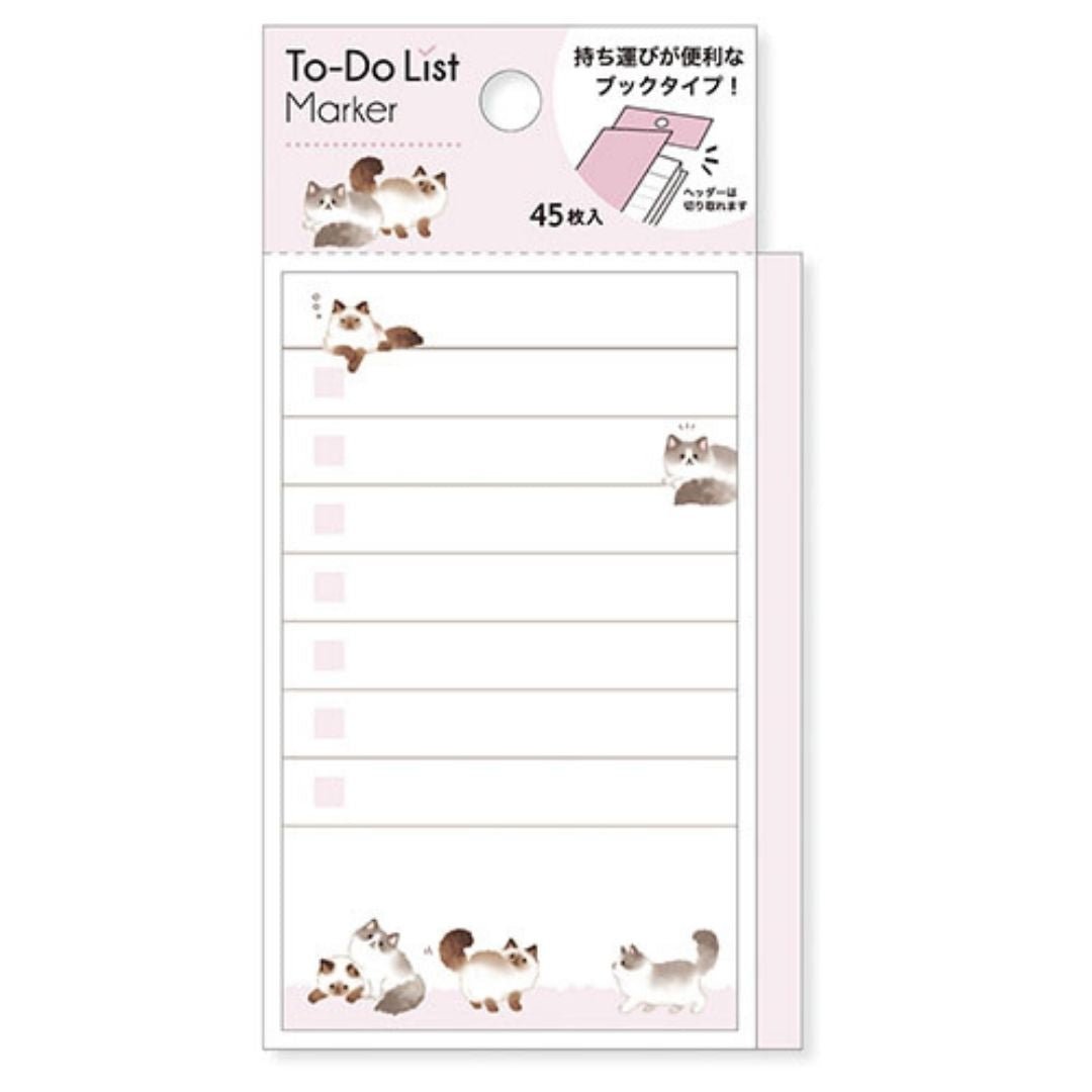 To Do List Sticky Notes - Ragdoll - Mind Wave