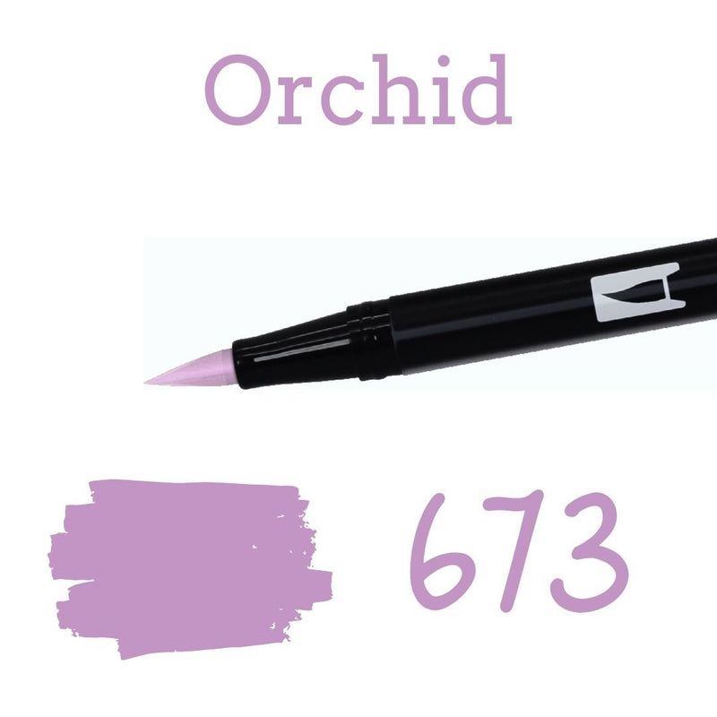 Tombow ABT Dual Brush Pen-Pens-Tombow-Orchid