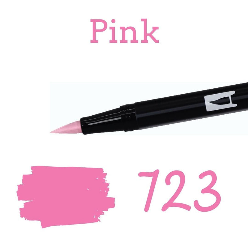 Tombow ABT Dual Brush Pen-Pens-Tombow-Pink