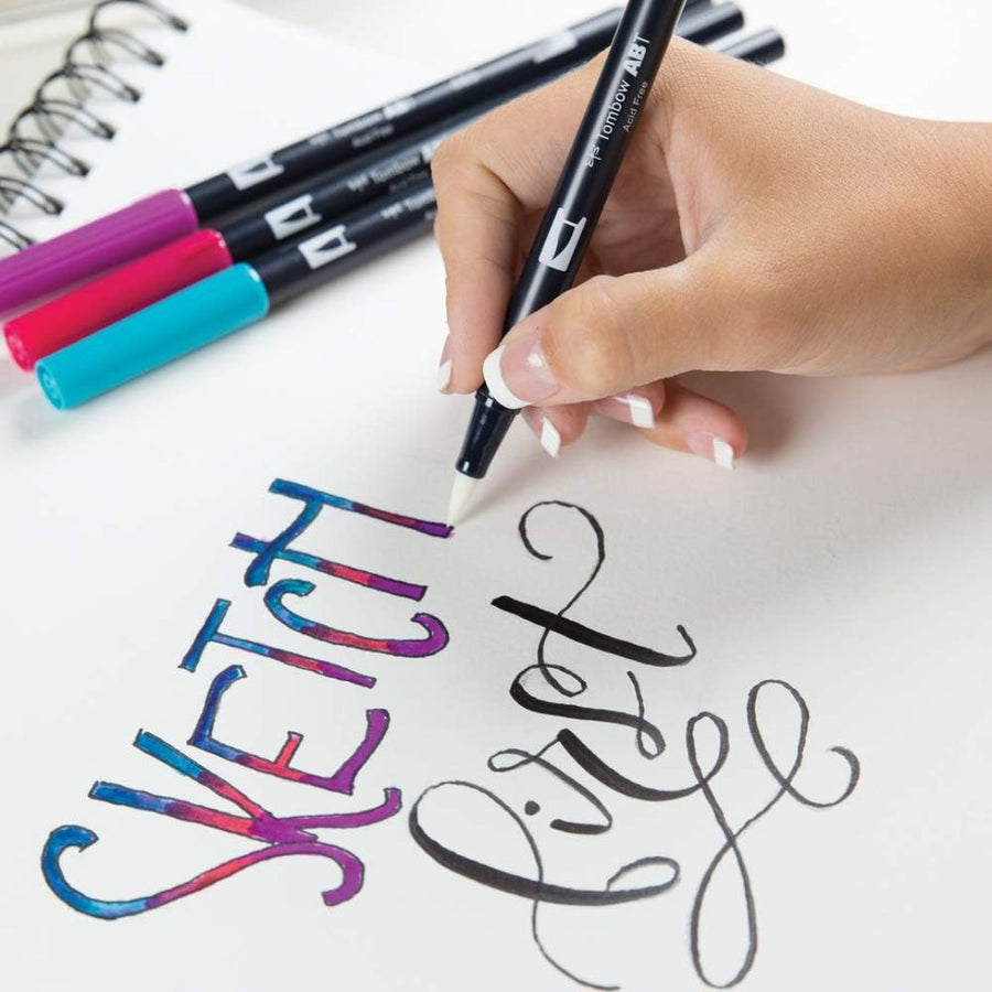 Tombow Advanced Brush Pen Lettering Set - Tombow