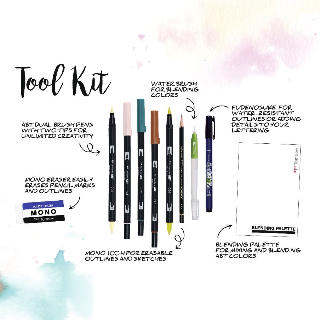 Tombow Blended Lettering Set - Cozy Times - Tombow