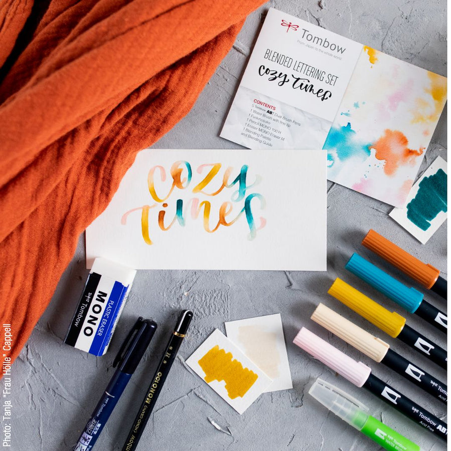 Tombow Blended Lettering Set - Cozy Times - Tombow