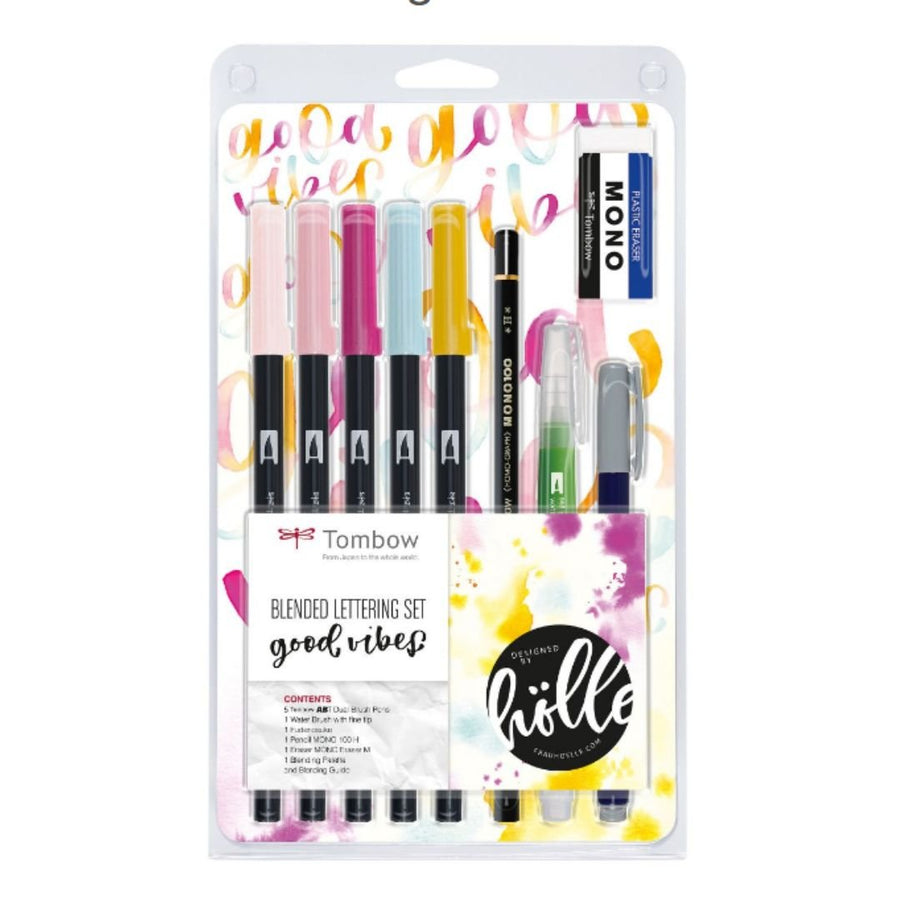 Tombow Blended Lettering Set - Good Vibes - Tombow