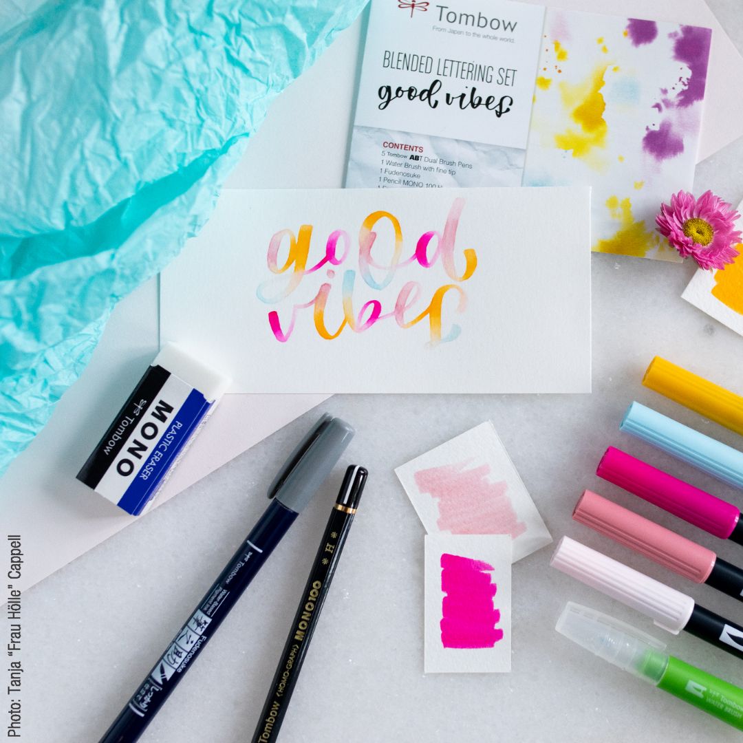 Tombow Blended Lettering Set - Good Vibes - Tombow